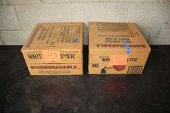 (2) Boxes White Flyer Biodegradable Clay Pigeons