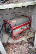 Powermate 12 HP Generator, Deck Box, and Water Hose
