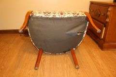 Decorative Cushioned Arm Chair