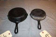 7 Inch Cast Iron Skillet and 8 Inch Cast Iron Skillet