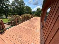 PARCEL 1: LOG HOME - BASEMENT - GARAGE - 1.2 ACRES: 487 Quiggins Lane, Leitchfield, KY 42754