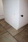 Drop Leaf Wooden Cabinet