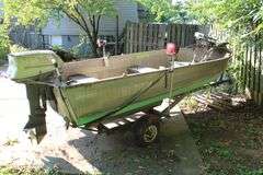 14 Ft. Sea Nymph Full String Boat and Trailer
