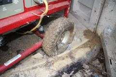 Powermate 12 HP Generator, Deck Box, and Water Hose