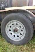 16 Ft. Trailer with Sealmaster Asphalt Sealer Tank and Spraying Agitator