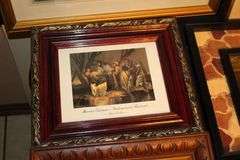 Various Size Frame Prints, Wall Hangings, and Mirror
