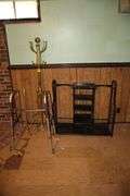 Golf Organizer Rack, Walker, Cane, and Metal Coat Roat