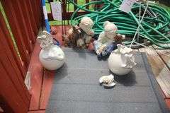 Water Hose, Flower Bed Stand, Plant Stand Yard Figurines, and Misc.