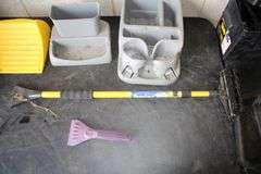 Truck/Van Consoles, 5 Piece Wrench Set, Jumper Cables, Battery Box, Oil Pans, and Chock