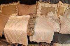 Pillows, Bed Sheets, Fitted Sheets, Mattress Covers, and Bed Skirt