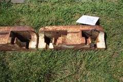 (2) Oliver Front End Tractor Weight Racks