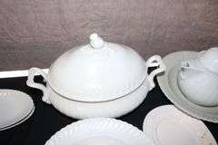 Kaiser Teapots, Serving Plates, Plates, Bowls, Saucers, Cups, Soup Tureens, Sugar Canister, and Gravy Boat