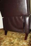 Leather Reclining Arm Chair