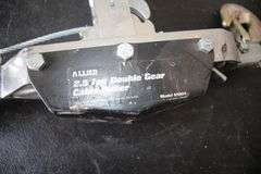 (2) Allied 2.5 Ton Double Gear Cable Puller