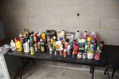 Oil, Grease, Gear Lube, Paint, RV Antifreeze, Penetrating Oil, and Misc.