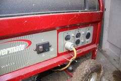 Powermate 12 HP Generator, Deck Box, and Water Hose