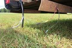 16 Ft. Trailer with Sealmaster Asphalt Sealer Tank and Spraying Agitator