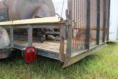 16 Ft. Trailer with Sealmaster Asphalt Sealer Tank and Spraying Agitator