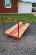 Platform Cart with Attached Boards