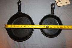7 Inch Cast Iron Skillet and 8 Inch Cast Iron Skillet
