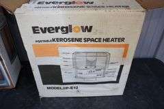 Everglow Kerosene Heater and Holmes Electric Heater