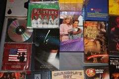 VHS Tapes, DVDs, Cassette Tapes, Audio Tape Reels, and Misc.