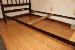 Wooden Twin Size Bed