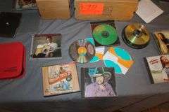 Misc CDs, CD Case, and CD Storage Boxes