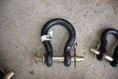 (3) 1 x 5 5/16 Clevises, (4) Twisted Clevises, 15/16 x 4 5/8 Clevis, and 7/8 x 3 1/4 Clevis