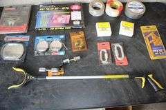 Craftsman Harmonic Balancer/Steering Wheel Puller, Bolt Puller Set, Dryer, Mirrors, Tape, and Misc.