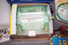 Poly-Fil Fiber Batting, Xyron 5 Inch Creative Station, Baby Doll Heads and Parts, Craft Book, License Frame, and Misc.