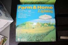 (3) Farm & Home Lighting Sets and (4) Pittsburgh Socket Boxes