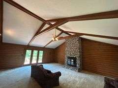 PARCEL 1: LOG HOME - BASEMENT - GARAGE - 1.2 ACRES: 487 Quiggins Lane, Leitchfield, KY 42754