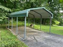 PARCEL 1: LOG HOME - BASEMENT - GARAGE - 1.2 ACRES: 487 Quiggins Lane, Leitchfield, KY 42754