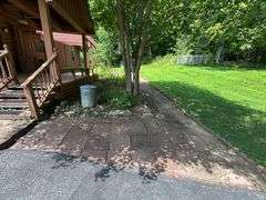 PARCEL 1: LOG HOME - BASEMENT - GARAGE - 1.2 ACRES: 487 Quiggins Lane, Leitchfield, KY 42754