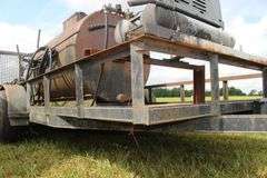 16 Ft. Trailer with Sealmaster Asphalt Sealer Tank and Spraying Agitator