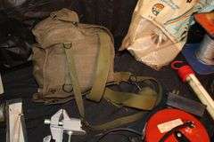 (2) Claw Hammers, Belden Electrical Wire, Electrical Cord, Abrasive Blade, Weatherstrip Tape, Lights, and Misc.