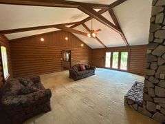 PARCEL 1: LOG HOME - BASEMENT - GARAGE - 1.2 ACRES: 487 Quiggins Lane, Leitchfield, KY 42754