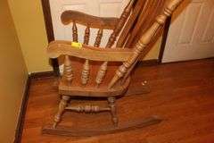 Wooden "Philippines" Rocking Chair