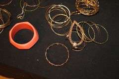 Bracelets, Earrings, Necklaces, Bracelet Stand, Chains, and Misc. Costume Jewelry