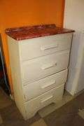 (2) 2-Door Wooden Storage Cabinets and 4-Drawer Chest of Drawers