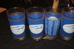 Looney Toon Glasses, (9) 2010 Derby Glasses, E.T Glasses, 2003 Derby Glass, and Misc. Decorative Glasses