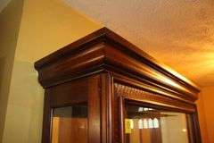 American Signature 5 Glass Shelf Curio Cabinet with Light