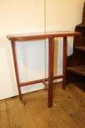 End Table, Single Drawer End Table, Corner Shelf, and Wicker Stool