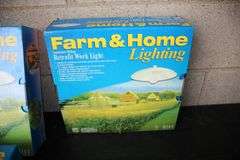 (3) Farm & Home Lighting Sets and (4) Pittsburgh Socket Boxes