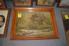 Various Sized Framed Pictures and Wall Hangings