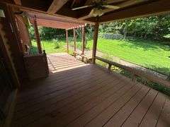 PARCEL 1: LOG HOME - BASEMENT - GARAGE - 1.2 ACRES: 487 Quiggins Lane, Leitchfield, KY 42754
