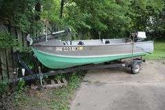 14 Ft. Sea Nymph Full String Boat and Trailer