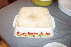 Corningware 12 oz. Baking Dishes, Pyrex Baking Dish with Lid, Glass Pyrex Baking Dish, Fire King Baking Dish, Thermos, and Misc.