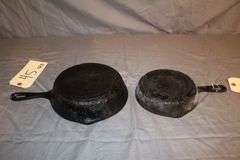 7 Inch Cast Iron Skillet and 8 Inch Cast Iron Skillet